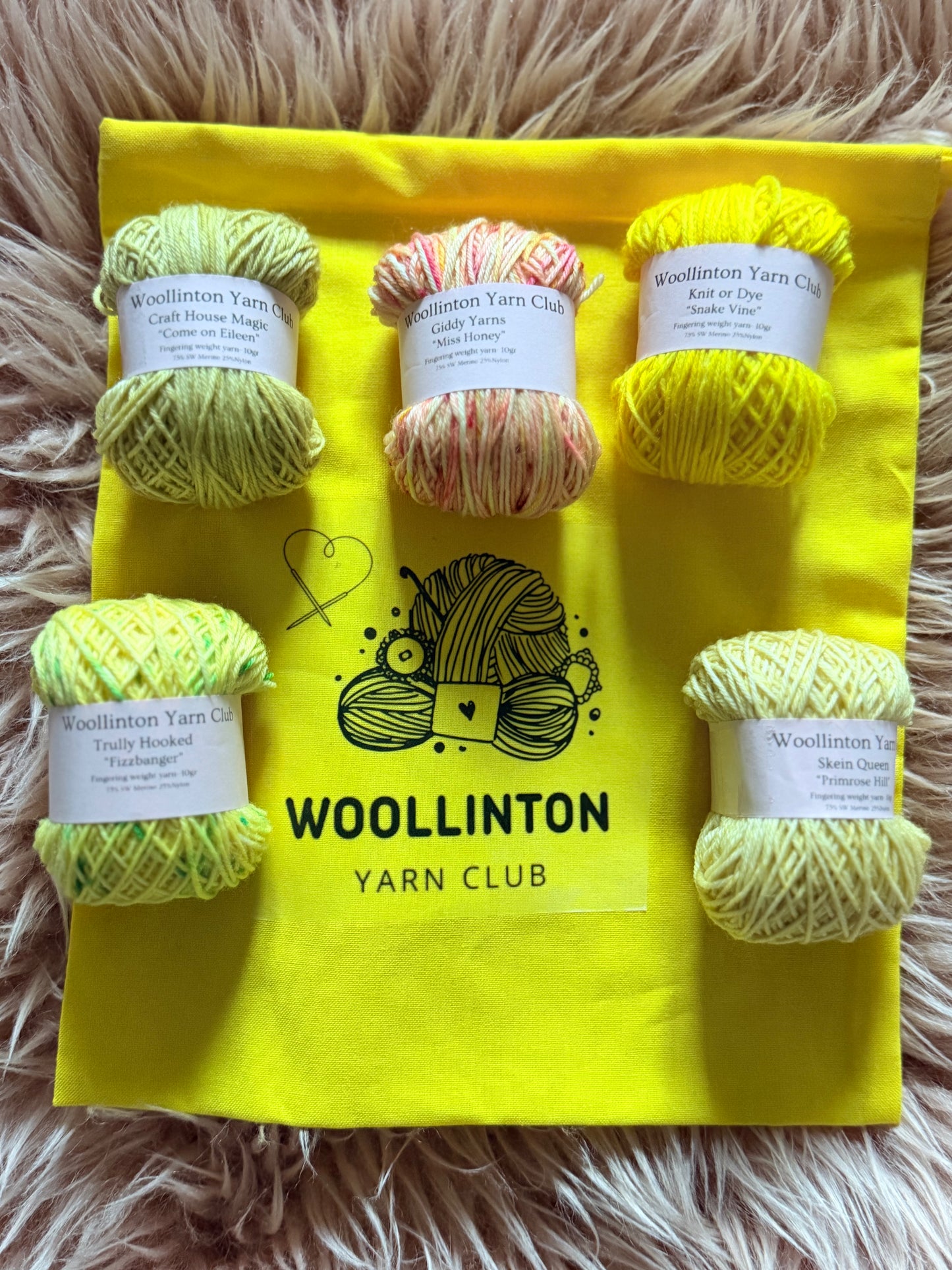 Rainbow Blanket Club - YELLOW 💛